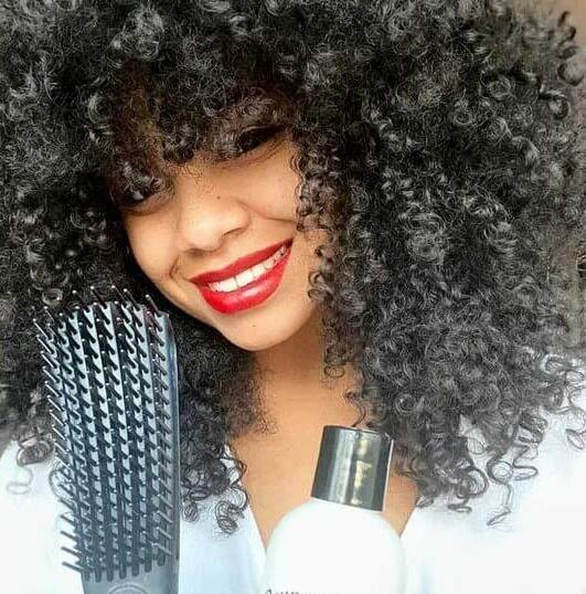 Ez Detangler Brush For Curly Hair