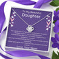 To My Daughter - Depth Of Love - Necklace - Beetno Store - Birthday Anniversary Memorial Gifts, C30011TR, Forever Love Necklace, Gift for Girls Daughter, Gift for Girls Mother, Jewelry, lx-C30011, My Daughter Depth Of Love -Necklace, My Daughter Necklace, necklace, necklace gift, never ending love necklae, NEWLY CURATED, PB23-WOOD, Personalized Jewelry, PROD-1123777, PT-922, TNM-1, to my daughter, To My Daughter - Depth Of Love - Necklace, USER-61358