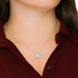 To My Daughter - Depth Of Love - Necklace - Beetno Store - Birthday Anniversary Memorial Gifts, C30011TR, Forever Love Necklace, Gift for Girls Daughter, Gift for Girls Mother, Jewelry, lx-C30011, My Daughter Depth Of Love -Necklace, My Daughter Necklace, necklace, necklace gift, never ending love necklae, NEWLY CURATED, PB23-WOOD, Personalized Jewelry, PROD-1123777, PT-922, TNM-1, to my daughter, To My Daughter - Depth Of Love - Necklace, USER-61358