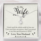 To My Wife - ALLURING BEAUTY - Necklace - Beetno Store - Birthday Anniversary Memorial Gifts, C30084TR, Gift for Girls Daughter, Gift for Girls Mother, Jewelry, lx-C30084, necklace, NEWLY CURATED, PB23-WOOD, PROD-1127164, PT-930, TNM-1, to my wife, To My Wife - ALLURING BEAUTY - Necklace, to my wife necklace, USER-61358