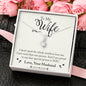 To My Wife - ALLURING BEAUTY - Necklace - Beetno Store - Birthday Anniversary Memorial Gifts, C30084TR, Gift for Girls Daughter, Gift for Girls Mother, Jewelry, lx-C30084, necklace, NEWLY CURATED, PB23-WOOD, PROD-1127164, PT-930, TNM-1, to my wife, To My Wife - ALLURING BEAUTY - Necklace, to my wife necklace, USER-61358
