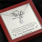 To My Wife - ALLURING BEAUTY - Necklace - Beetno Store - Birthday Anniversary Memorial Gifts, C30084TR, Gift for Girls Daughter, Gift for Girls Mother, Jewelry, lx-C30084, necklace, NEWLY CURATED, PB23-WOOD, PROD-1127164, PT-930, TNM-1, to my wife, To My Wife - ALLURING BEAUTY - Necklace, to my wife necklace, USER-61358