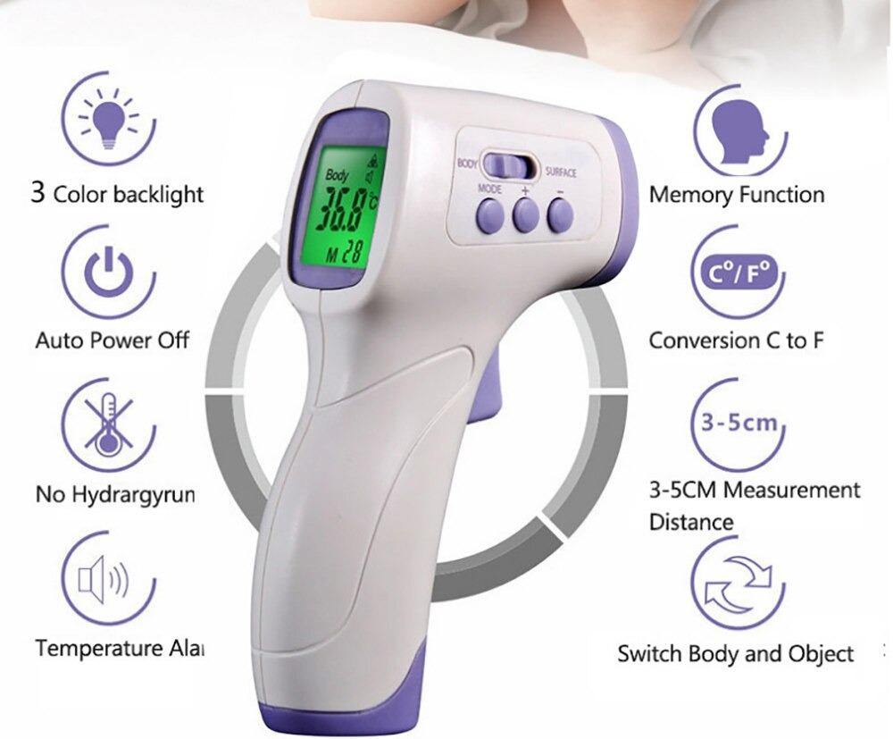 Baby Infrared Forehead or Surface Thermometer