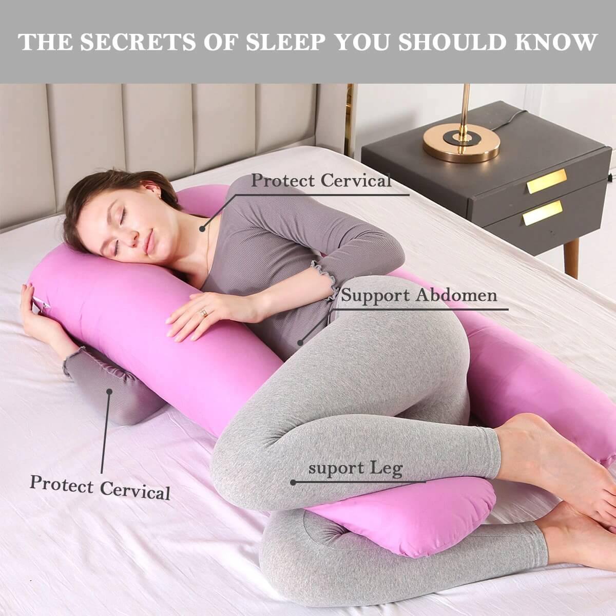 Unique U Shape Pregnancy Pillow - Beetno Store - BABY ESSENTIALS, best u shaped body pillow, fullbody pillow, NEWLY CURATED, round body pillows, SAFETY & GEAR, u pillow, u shape pillow, u shaped body pillow, u shaped full body pillow, u shaped pillow case