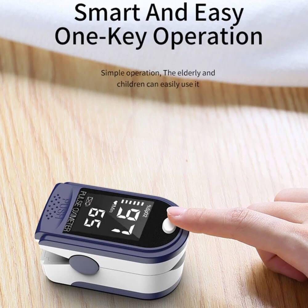 Portable Oximeter Blood Oxygen Monitor Finger Pulse - Beetno Store - comfort, MUST HAVES, Oxygen Monitor Finger Pulse, Portable Oximeter, Portable Oximeter Blood Oxygen, pulse rate AND your blood oxygen saturation levels, read your blood oxygen levels, SAFETY & GEAR