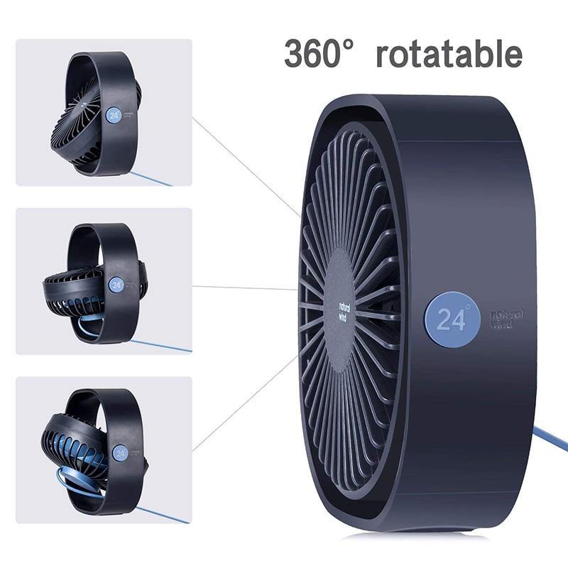 3 Speed Mini USB Desktop Fan™ - Beetno Store - 3 Speed Mini USB Desktop Fan™, HOME & GARDEN, Mini USB Desktop Fan, USB Fan, WORKING