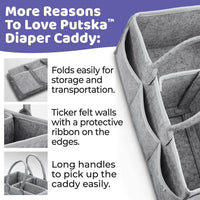 Thumbnail for Baby Diaper Caddy Organizer Essentials - Beetno Store - Baby Diaper Caddy Organizer, Baby Diaper Organizer, BABY ESSENTIALS, diaper bag essentials, Diaper Organizer, NEWLY CURATED, under20