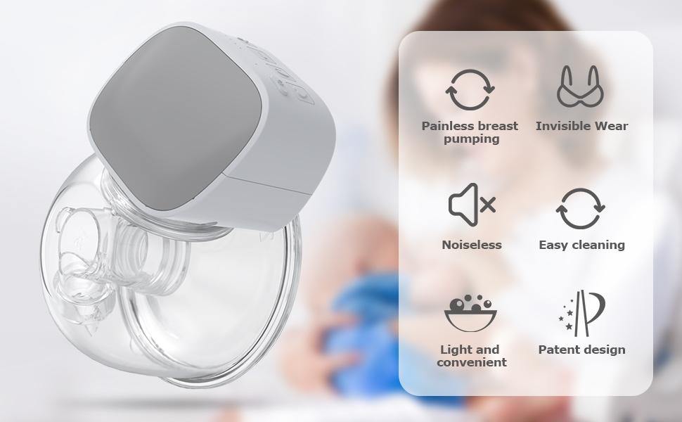 Wireless Wearable Breast Pump - Hands Free - Beetno Store - Automatic double breast pump, BABY ESSENTIALS, Bilateral electric breast pump, breast pump electric, double electric breast pump, Electric Breast Pump, hands free portable breast pump, Intelligent electric breast, NEWLY CURATED, portable Breast Pump, portable electric breast pump, Unilateral electric breast pump, USB Powered Baby Breast Feed, Wearable Breast Pump, Wearable Breast Pump Hands-Free