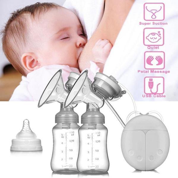 Portable Electric Double Breast Pump - Beetno Store - Automatic double breast pump, BABY ESSENTIALS, best electric breast pump, Bilateral electric breast pump, breast pump electric, double electric breast pump, Electric Breast Pump, electric double breast pump, hands free portable breast pump, NEWLY CURATED, portable electric breast pump, Portable Electric Double Breast Pump, Unilateral electric breast pump, USB Powered Baby Breast Feed