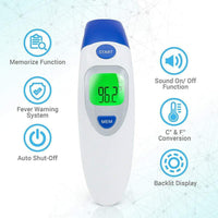 Thumbnail for Non Contact Digital Infrared Forehead & Ear Thermometer