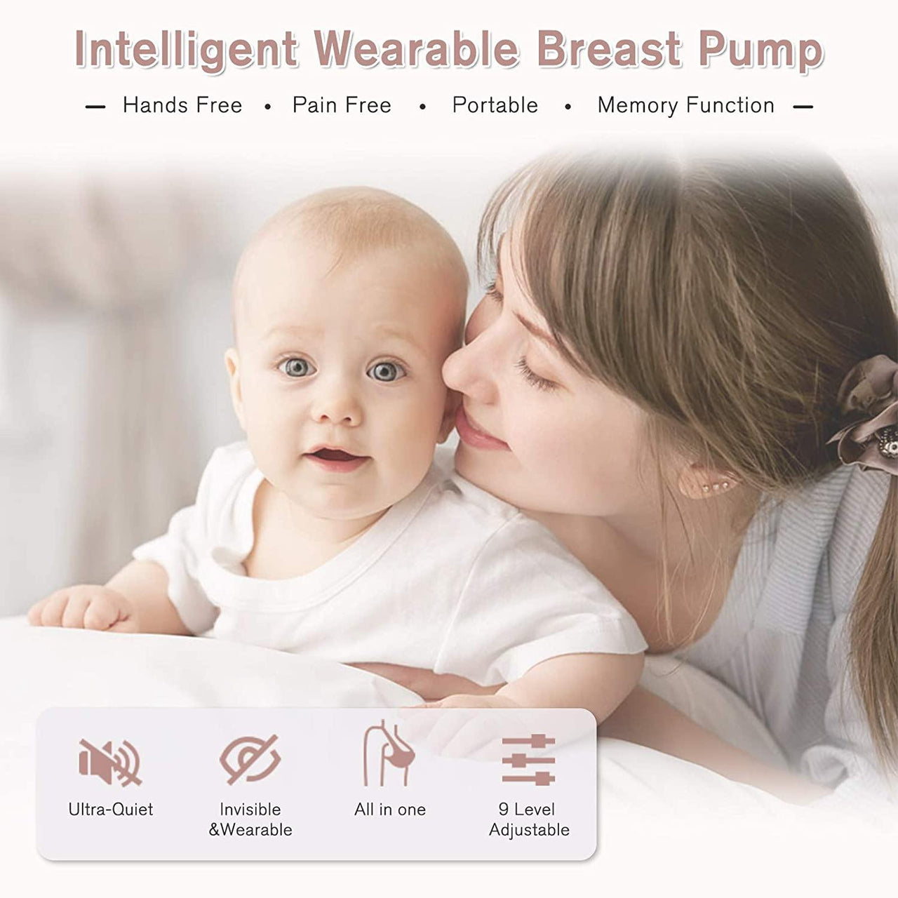 Wearable Pumping Bra Hands Free