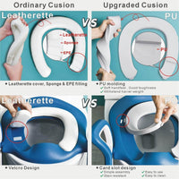 Thumbnail for Potty Training Seat With Ladder - Beetno Store - BABY ESSENTIALS, baby potty chair, best potty seat with ladder, best potty training seat with ladder, boys potty, kids toilet ladder, kids toilet seat with steps, MUST HAVES, NEWLY CURATED, potty chair with ladder, potty ladder, potty seat with ladder, potty seat with steps, potty toilet seat with step stool ladder, potty training chair, potty training ladder, Potty Training Seat With Ladder, toilet seat with toddler seat, toilet training seat with steps