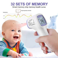 Thumbnail for Baby Infrared Forehead or Surface Thermometer