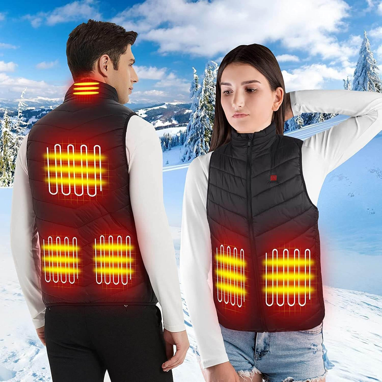 Beetno™ Smart Thermo Heat Vest - Beetno Store - best heated vest, best heated vest 2020, best usb heated vest, BESTSELLERS, heated jacket usb, heated rechargeable vest, heated vest, Heated Vest Electric, heated vest mens, heated vest with battery, heated waterproof vest, heating vest jacket, intelligent heated jacket, ladies heated vest, NEWLY CURATED, rechargeable vest, rechargeable waistcoat, self heating vest, TECH, usb heated vest, vest that heats up, vest with heater, warming vest