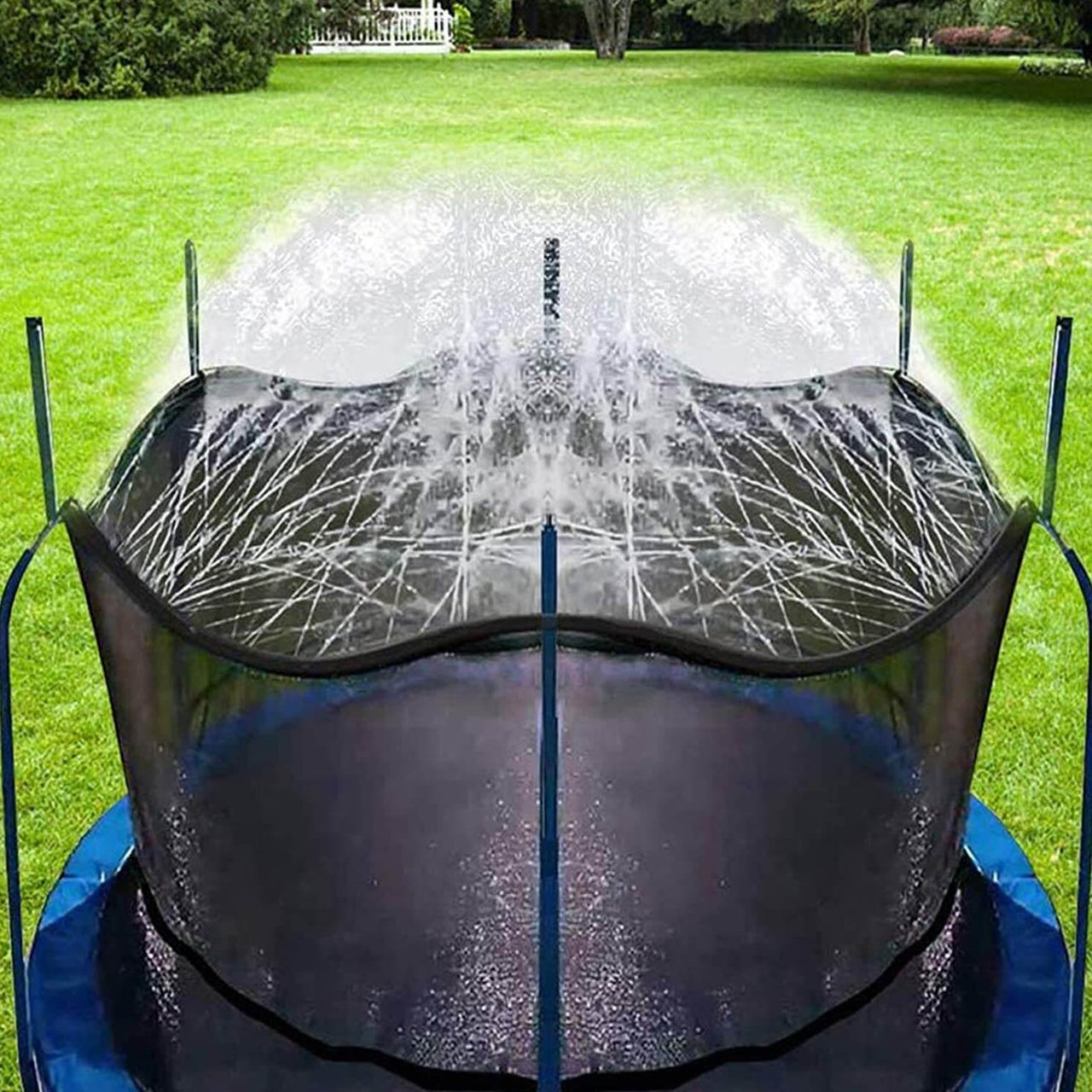 Outdoor Trampoline Sprinkle For Kids - Beetno Store - back yard water play, backyard sprinkler park, backyard water park, best trampoline sprinkler, NEWLY CURATED, outdoor trampoline sprinkler, sprinkler on trampoline, sprinkler under trampoline, TOYS, trampoline sprayer, trampoline sprinkler, trampoline sprinkler for kids, trampoline water sprayer, trampoline water sprinkler, trampoline with water spray, trampoline with water sprinkler, water sprinkler trampoline
