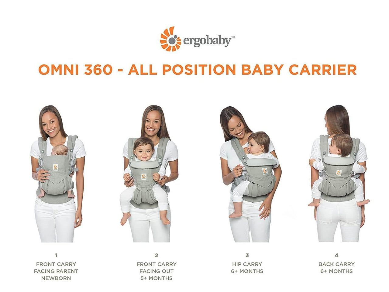ergobaby backpack carrier Ergobaby Omni 360 Baby Carrier Backpack