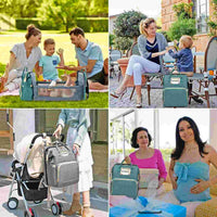 Thumbnail for Ultimate Diaper Bag Backpack With Bed Changing Station