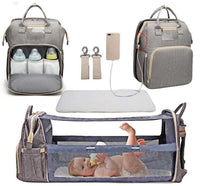 Thumbnail for New Diaper Bag Backpack With Bed Changing Station