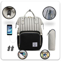 Thumbnail for Luxury Diaper Bag Backpack With USB Port - Beetno Store - baby bag backpacks, baby diaper backpacks, baby diaper bag backpack, BABY ESSENTIALS, backpack diaper bag boy, bags for dads, best diaper bags backpack, diaper backpack for dad, diaper backpacks, diaper bag backpack, diaper bag backpack best, Diaper Bag backpack With USB Port, diaper bag kipling, diaper bag with changing station, diaper bags backpack, Leequeen, lequeen diaper bag, Nappy Bag backpack With USB Port, NEWLY CURATED, stylish diaper bags