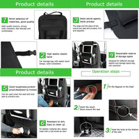 Thumbnail for Premium Car Back Seat Organizer - Beetno Store - back seat organizer, car organizer for kids, car organizer with cup holder, car seat back organizer, car seat organizer, car seat storage, cup holder for car back seat, multifunctional car seat organizer, NEWLY CURATED, organizer for car console, premium car seat organizer, SAFETY & GEAR, seat back molle, seat back molle panel, seat back organizers, seat back storage, seat organizer