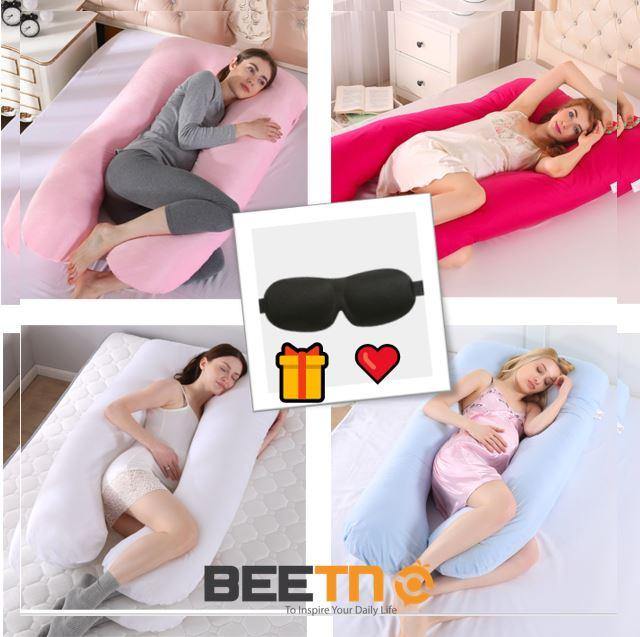 Unique U Shape Pregnancy Pillow - Beetno Store - BABY ESSENTIALS, best u shaped body pillow, fullbody pillow, NEWLY CURATED, round body pillows, SAFETY & GEAR, u pillow, u shape pillow, u shaped body pillow, u shaped full body pillow, u shaped pillow case