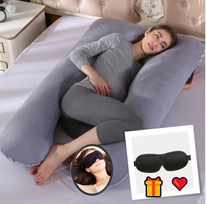 Unique U Shape Pregnancy Pillow - Beetno Store - BABY ESSENTIALS, best u shaped body pillow, fullbody pillow, NEWLY CURATED, round body pillows, SAFETY & GEAR, u pillow, u shape pillow, u shaped body pillow, u shaped full body pillow, u shaped pillow case