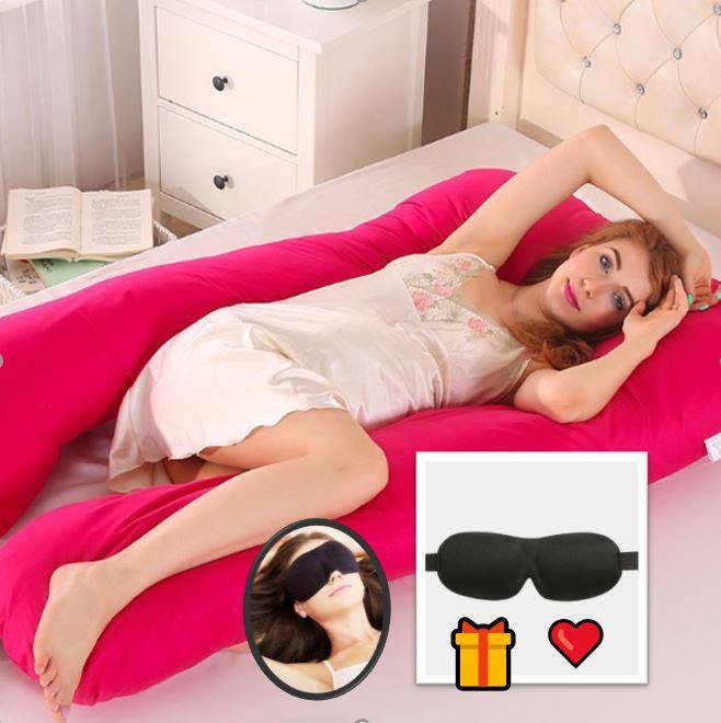 Unique U Shape Pregnancy Pillow - Beetno Store - BABY ESSENTIALS, best u shaped body pillow, fullbody pillow, NEWLY CURATED, round body pillows, SAFETY & GEAR, u pillow, u shape pillow, u shaped body pillow, u shaped full body pillow, u shaped pillow case