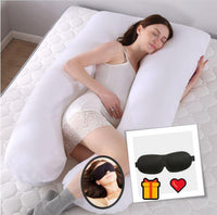 Thumbnail for Unique U Shape Pregnancy Pillow - Beetno Store - BABY ESSENTIALS, best u shaped body pillow, fullbody pillow, NEWLY CURATED, round body pillows, SAFETY & GEAR, u pillow, u shape pillow, u shaped body pillow, u shaped full body pillow, u shaped pillow case