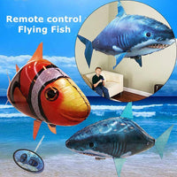 Thumbnail for Remote Control Shark & Clownfish Toy - Air Swimming Fish