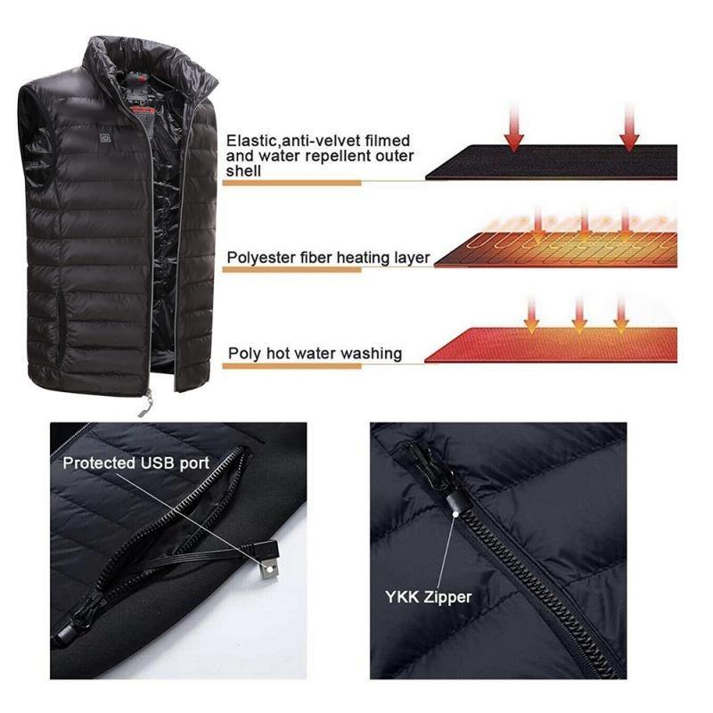 Beetno™ Smart Thermo Heat Vest - Beetno Store - best heated vest, best heated vest 2020, best usb heated vest, BESTSELLERS, heated jacket usb, heated rechargeable vest, heated vest, Heated Vest Electric, heated vest mens, heated vest with battery, heated waterproof vest, heating vest jacket, intelligent heated jacket, ladies heated vest, NEWLY CURATED, rechargeable vest, rechargeable waistcoat, self heating vest, TECH, usb heated vest, vest that heats up, vest with heater, warming vest