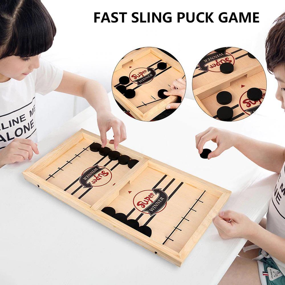 Funny Table Hockey Game - Beetno Store - FAMILY, hockey board game, hockey game, hockey table, NEWLY CURATED, stick hockey table, table hockey, table hockey game, table top hockey, TOYS, wooden hockey game, wooden sling, wooden table