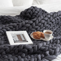 Thumbnail for Soft Cozy Chunky Knit Blanket - Beetno Store - big cozy blanket, blankets made Cashmere, blankets made with fabric, comfy throw blanket, Cozy Blanket, cozy throw blankets, HOME & GARDEN, most comfortable blanket, NEWLY CURATED, Soft Chunky Knit Blanket, soft cozy blanket, Soft Cozy Chunky Knit Blanket, thick mesh makes balnket