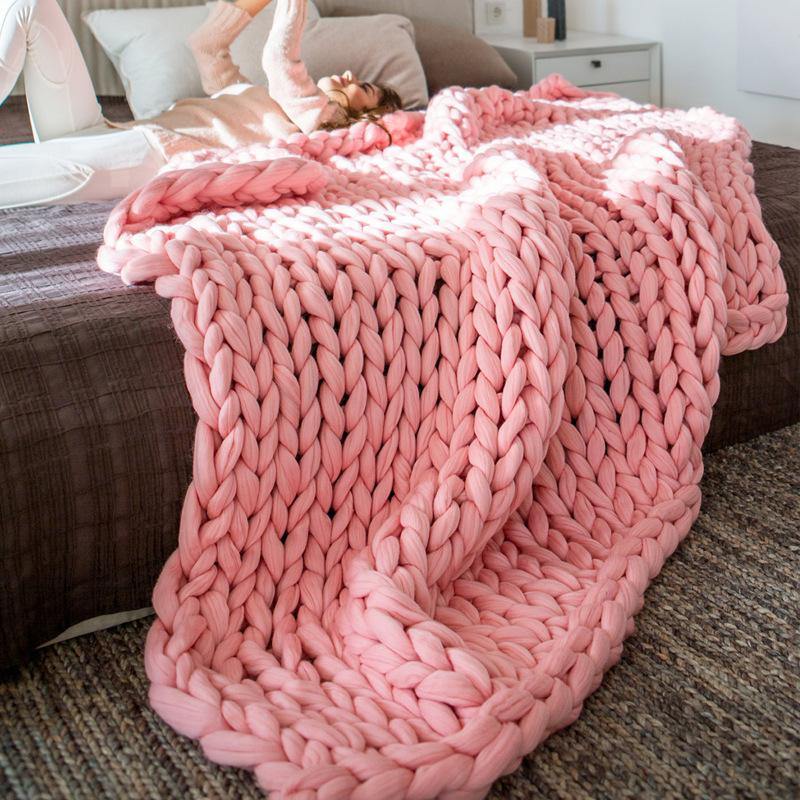 Soft Cozy Chunky Knit Blanket - Beetno Store - big cozy blanket, blankets made Cashmere, blankets made with fabric, comfy throw blanket, Cozy Blanket, cozy throw blankets, HOME & GARDEN, most comfortable blanket, NEWLY CURATED, Soft Chunky Knit Blanket, soft cozy blanket, Soft Cozy Chunky Knit Blanket, thick mesh makes balnket