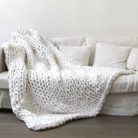 Thumbnail for Soft Cozy Chunky Knit Blanket - Beetno Store - big cozy blanket, blankets made Cashmere, blankets made with fabric, comfy throw blanket, Cozy Blanket, cozy throw blankets, HOME & GARDEN, most comfortable blanket, NEWLY CURATED, Soft Chunky Knit Blanket, soft cozy blanket, Soft Cozy Chunky Knit Blanket, thick mesh makes balnket