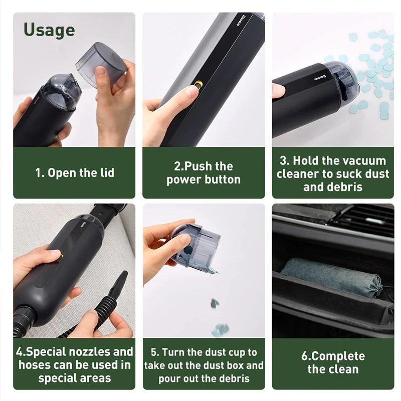Mini Cordless Car Vacuum CAR - Beetno Store