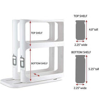 Thumbnail for Multi-Function Rotating Storage Shelf™ - Beetno Store - HOME & GARDEN, Multi-Function Rotating Storage Rack, rotates up to 180 degrees storage shel, rotating storage shelf, rotating storage shelf is the perfect spice or medicine, spice organizer rack, storage shelf