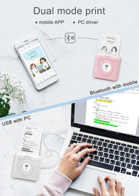 Thumbnail for Mini Pocket Printer - Beetno Store - BLUETOOTH POCKET THERMAL PRINTER, Mini printer, NEWLY CURATED, pocket photo printer, POCKET THERMAL PRINTER, portable photo printer, portable thermal printer, SAFETY & GEAR, TECH, thermal printer