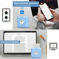 Thumbnail for Mini Pocket Printer - Beetno Store - BLUETOOTH POCKET THERMAL PRINTER, Mini printer, NEWLY CURATED, pocket photo printer, POCKET THERMAL PRINTER, portable photo printer, portable thermal printer, SAFETY & GEAR, TECH, thermal printer