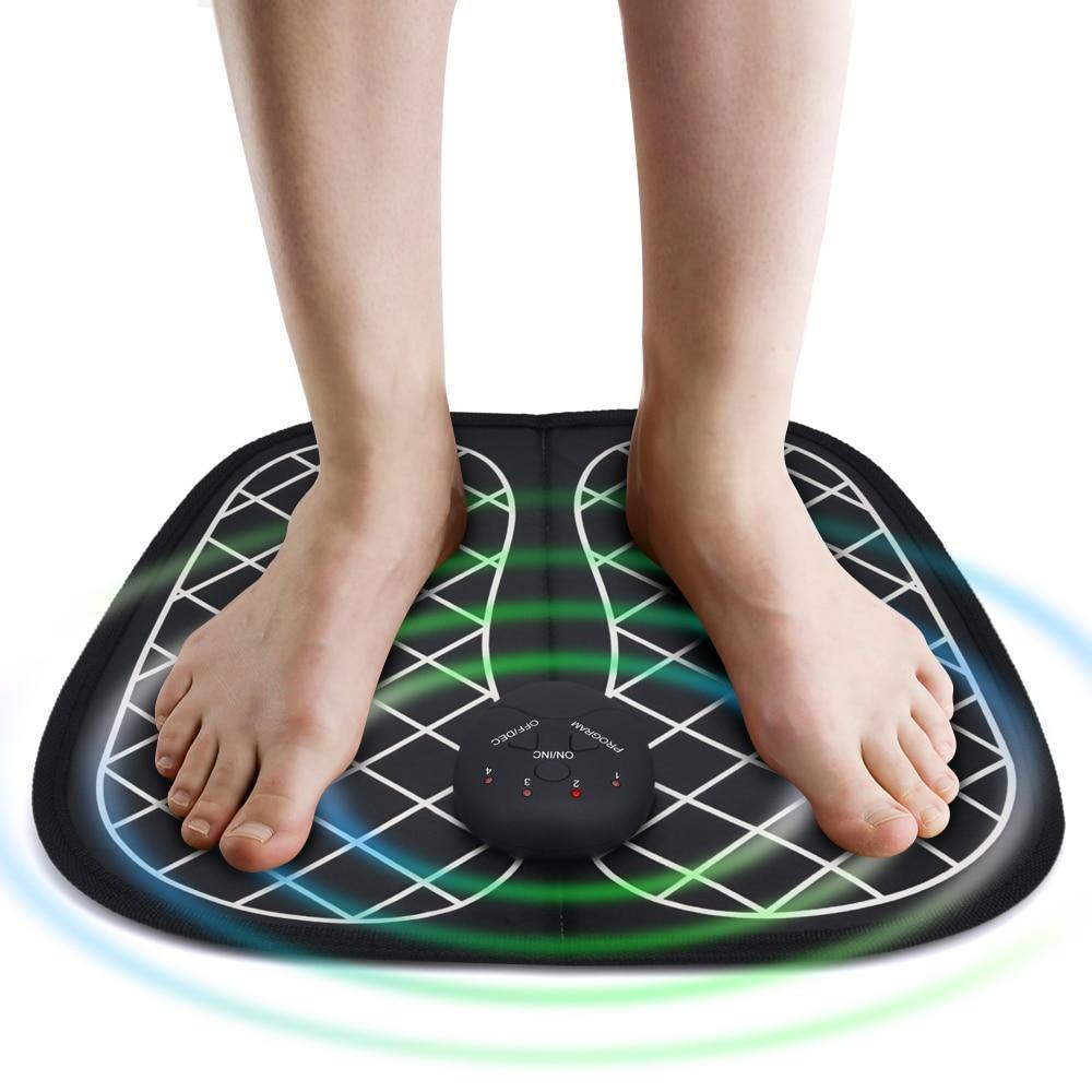 EMS Foot Massager Mat - Beetno Store - comfort, Electrical muscle stimulation, EMS Foot Massager Mat, heating and vibration massage technique., Massage pad