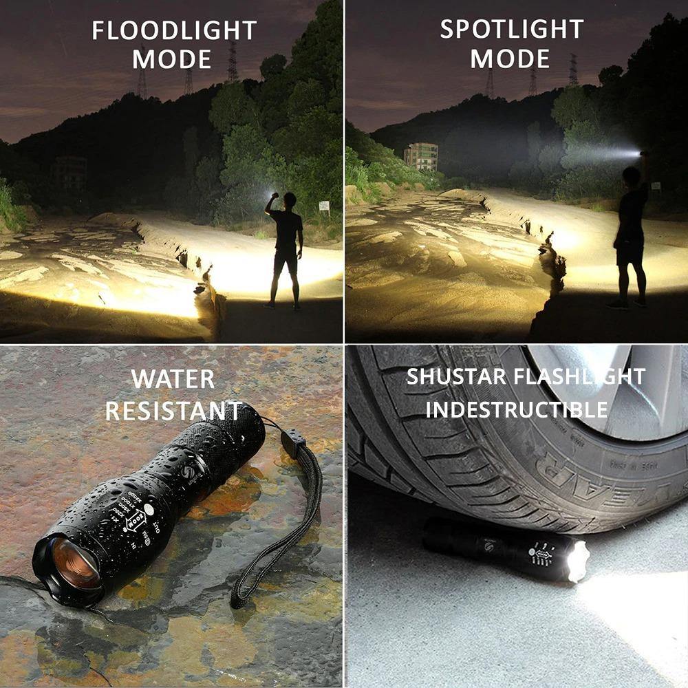 Tactical Rechargeable Flashlight LED - Beetno Store - best affordable tactical flashlight, military tactical flashlight, mini tactical flashlight, MUST HAVES, streamlight rechargeable flashlight, tactical flashlight, tactical rechargeable flashlight, Tactical Rechargeable Flashlight LED, TECH, usb rechargeable Flashlight