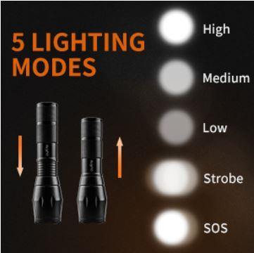 Tactical Rechargeable Flashlight LED - Beetno Store - best affordable tactical flashlight, military tactical flashlight, mini tactical flashlight, MUST HAVES, streamlight rechargeable flashlight, tactical flashlight, tactical rechargeable flashlight, Tactical Rechargeable Flashlight LED, TECH, usb rechargeable Flashlight