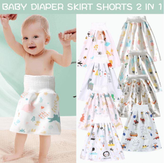 Safe Baby Diaper Waterproof Skirt - Beetno Store - BABY ESSENTIALS, best training diapers, cloth training diapers, FAMILY, MUST HAVES, NEWLY CURATED, pampers easy up, training cloth diapers, training diapers with velcro sides, under20