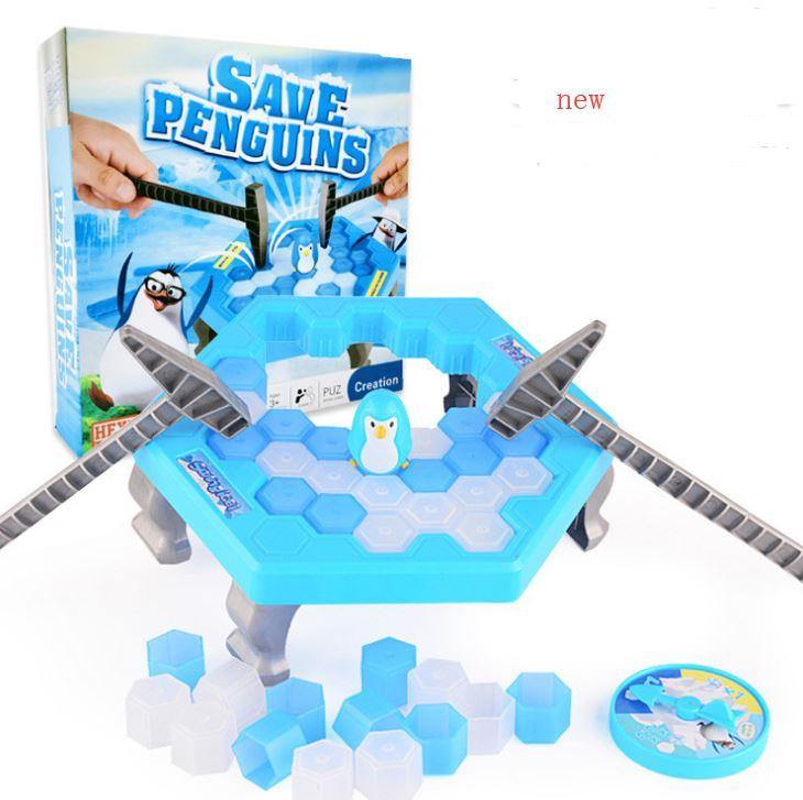 Funny Penguin Trap Board Game Dont Break The Ice Game Toys for