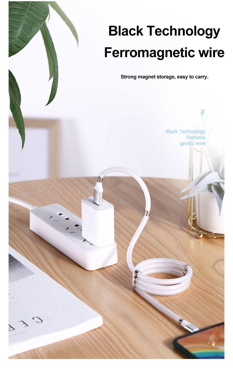 Self Winding Charging Cable - Beetno Store - TECH, WORKING