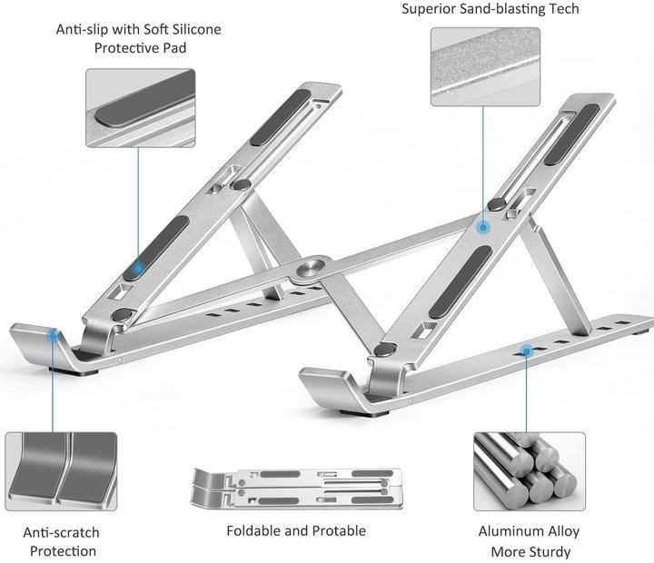 Cool Portable Laptop Stand For Desk - Beetno Store - adjustable laptop table, best laptop stand, cool pad for laptop, Cool Portable Laptop Stand For Desk, couch laptop desk, ergonomic laptop stand, folding laptop stand, folding laptop table, laptop cooling stand, laptop holder, laptop holder for desk, laptop riser, laptop riser stand, laptop stand, laptop stand for desk, NEWLY CURATED, OFFICE, perfect laptop stand, portable laptop stand, support for laptops, TECH, WORKING