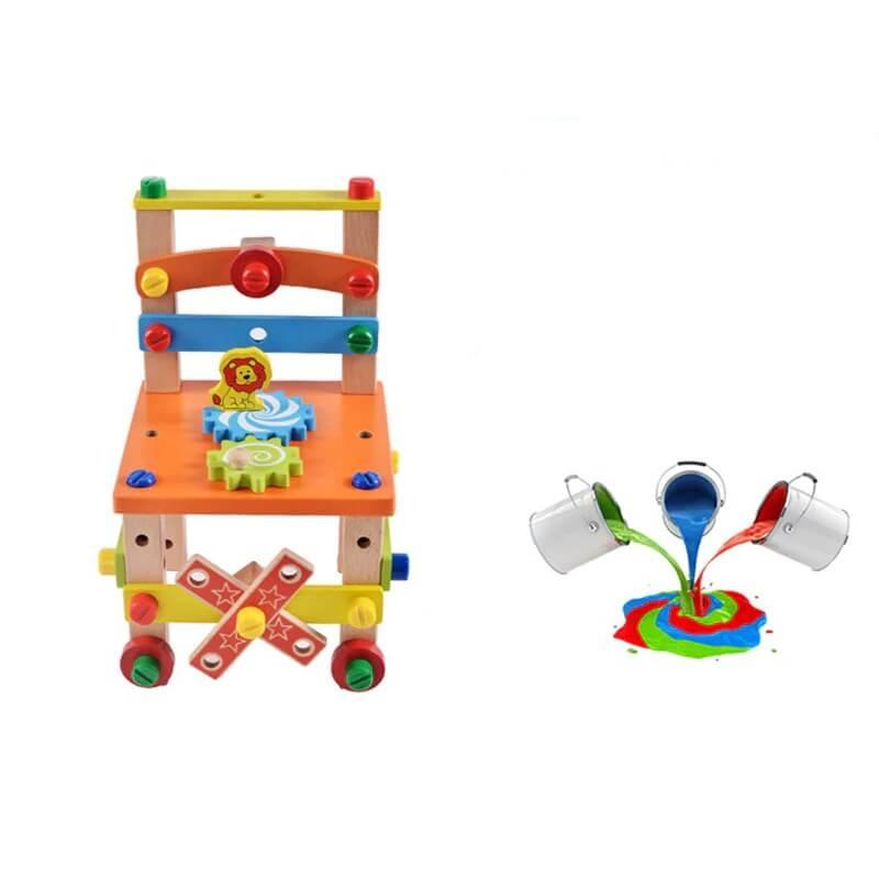 DIY Wooden Assembling Chair Toys - Beetno Store - 3d wooden puzzle, Children Educational Toys, creative wood puzzles, DIY Assembling Chair Toys, TOYS, Wooden Assembling Chair Toys, Wooden Multifunctional Assembling Chair Toy for Kid, wooden puzzle DIY, wooden puzzle toys, Wooden Puzzle Toys DIY